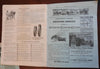 Deering's Farm Journal 3 issue Lot 1890 illustrated period advertising Americana