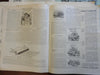 Deering's Farm Journal 3 issue Lot 1890 illustrated period advertising Americana