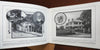 Boston Massachusetts 1907 illustrated tourist souvenir view albums lot x 2 books