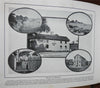 Boston Massachusetts 1907 illustrated tourist souvenir view albums lot x 2 books