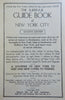 New York City Tourism Pamphlets Guide Books Maps Magazines 1920-60 Lot x 9