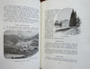 Simplon Route Lake Geneva to Lake Maggiore 1908 Swiss travel guide w/ long map