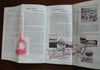 Rhode Island Travel Brochure c. 1930 aerial photos maps local history