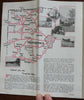 Rhode Island Travel Brochure c. 1930 aerial photos maps local history