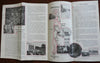 Rhode Island Travel Brochure c. 1930 aerial photos maps local history