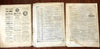 American Agricultural Prairie Newspapers 1864-74 Lot of 3 period advertisements