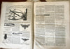 American Agricultural Prairie Newspapers 1864-74 Lot of 3 period advertisements