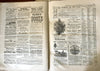 American Agricultural Prairie Newspapers 1864-74 Lot of 3 period advertisements