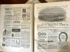 American Agricultural Prairie Newspapers 1864-74 Lot of 3 period advertisements