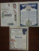 Ice Cream Father & Son Fishing School House 1913 Life Magazine x 3 issues