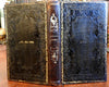 Evangelical Church Christian Prussian Song Book 1831 rare embossed leather book