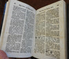 Evangelical Church Christian Prussian Song Book 1831 rare embossed leather book
