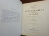 Religious Art of 13th Century France 1931 illustrated decorative leather book
