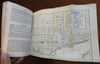 New England 1874 Travel Guide w/ 17 city plans & maps tourist sights book Osgood