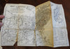 New England 1874 Travel Guide w/ 17 city plans & maps tourist sights book Osgood