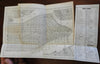 New England 1874 Travel Guide w/ 17 city plans & maps tourist sights book Osgood