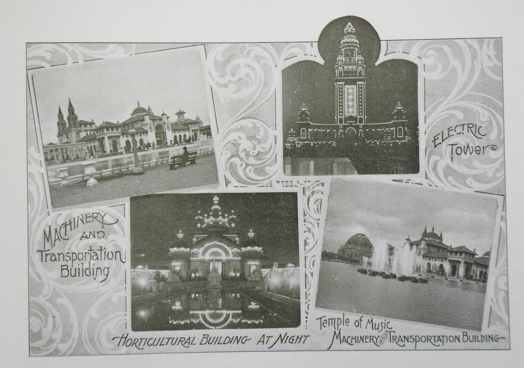 Pan-American Exposition Buffalo Niagara Falls 1901 Charles Cutter souvenir book
