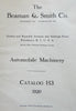 Beaman & Smith 1920 American Automobile Machinery Illustrated Car Parts Catalog