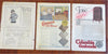 Needlecraft Magazine 1918-9 Lot x 3 American women's pattern magazine