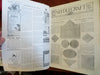 Needlecraft Magazine 1918-9 Lot x 3 American women's pattern magazine