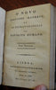 Human Spirit Compadre Matheus 1822 scarce Portuguese leather antiquarian book