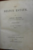 The Belton Estate by Anthony Trollope Victorian 1866 Leipzig leather book lit.