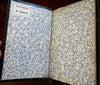 History of Charles XIV King of Sweden & Norway 1858 French leather 3 vol set