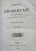 History of Charles XIV King of Sweden & Norway 1858 French leather 3 vol set