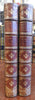 Scottish Poetry Collection prior to 1600- lovely 1874 2 volume leather set