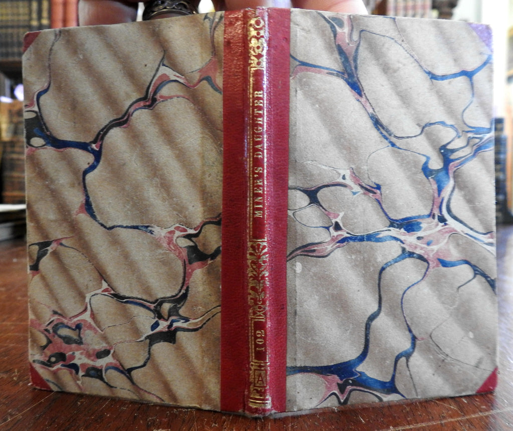 Miner's Daughter 1849 D.P. Kidder small rare juvenile leather book