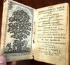 Hieroglyphic Bible 1796 rare American juvenile puzzle rebus book A. Anderson