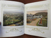 Mt. Tom Holyoke Massachusetts Railroad 1912 tourist souvenir album fun views map