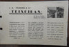 Teixeira Manufacture Madeira Embroderies c. 1939 rare photo booklet 19 views