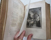 Poetical Works of Thomas Moore c 1850 illustrated poetry collection leather book