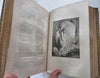 Poetical Works of Thomas Moore c 1850 illustrated poetry collection leather book
