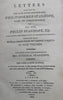 Earl of Chesterfield 1804 Collected Letters Philip Dormer Stanhope 4v. leather