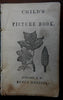 Indians dogs birds flowers 6 chap books c.1840's Merrill juvenile picture book