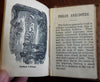 Indians dogs birds flowers 6 chap books c.1840's Merrill juvenile picture book
