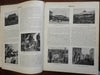Brick Monthly Magazine 1899 rare pictorial trade 6 monthly issues clay masonry