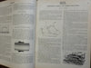 Brick Monthly Magazine 1899 rare pictorial trade 6 monthly issues clay masonry