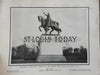 St. Louis Missouri c.1909 rare promotional business souvenir urban street scenes