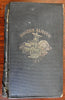 Boston Almanac Mass. 1861 city map rare book advertising business directory