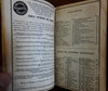 Boston Almanac Mass. 1861 city map rare book advertising business directory