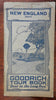 Goodrich Tour Book of Southern New England 1918 Travel Guide w/ maps