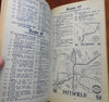 Goodrich Tour Book of Southern New England 1918 Travel Guide w/ maps