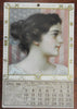 Hood's Sarsaparilla Patent Medicine 1899 Advertising Calendar w/ chromo print