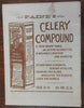 Paine's Celery Compound laxative patent medicine 1890 Wells & Richardson booklet