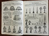 Thayer & Chandler 1928 Chicago Artistan Catalog paints china home goods lamps