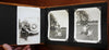 Family Photo Album c. 1940's Travel Beach Dogs Cars Sight Seeing 80 B&W photos