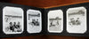 Family Photo Album c. 1940's Travel Beach Dogs Cars Sight Seeing 80 B&W photos